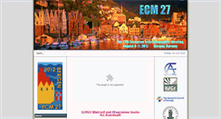 Desktop Screenshot of ecm27.ecanews.org
